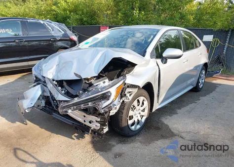 2025 Toyota Corolla Hybrid Le from USA, damaged, VIN JTDBCMFE8S3096987